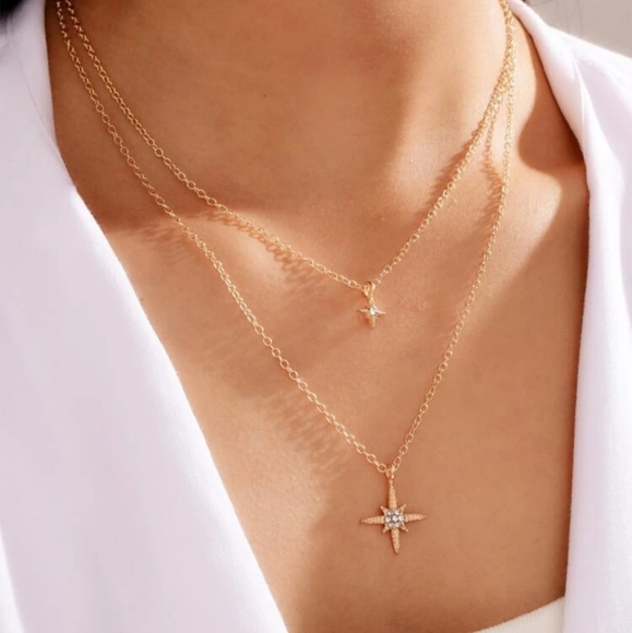 *Pam* Star Necklace - Picture 2 of 4